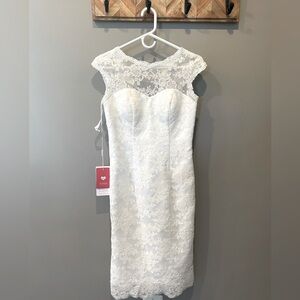 JJ’s House MIDI Wedding Dress, size UK 8/US 4